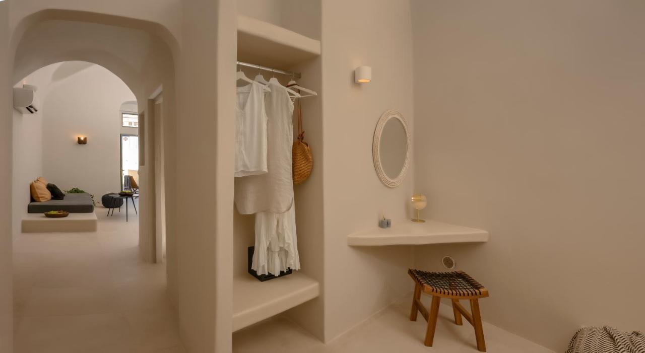 Elements Cave Suites Megalochori  Bagian luar foto